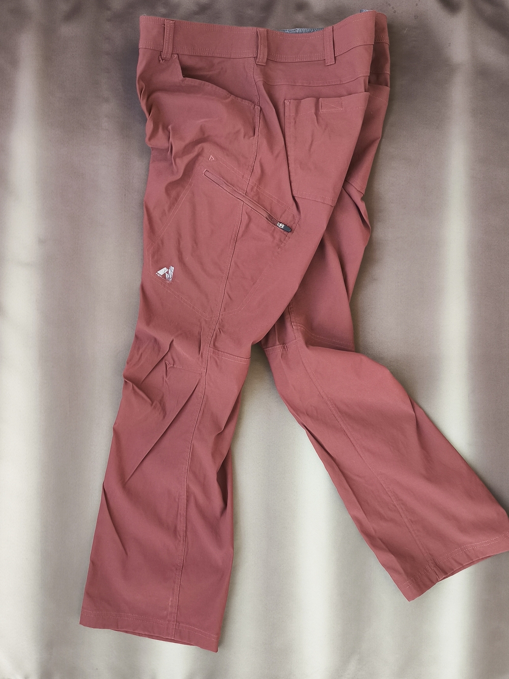 Eddie Bauer First Ascent Men's Performance Pants in Rust Red 38*31" Waist,